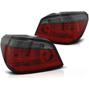 Achterlichten BMW E60 07 03-07 ROOD SMOKE LED SEQ