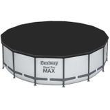 Bestway Steel Pro Max 488 x 122 cm – Grijs – Complete set