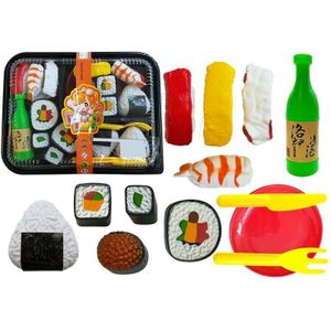 Speelgoed Sushi set met bestek - 19-delig - voor kinderkeukens