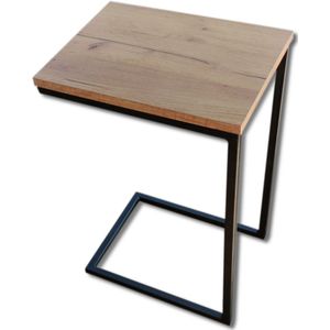 Koffietafel, salontafel 62cm hoog hout luxe design