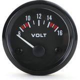 Voltmeter - verlicht display - 12 volt - verstelbaar voetstuk