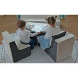 Kinderstoel meubel schuim groen
