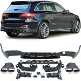 Achterbumper diffuser - Mercedes GLC X253 SUV 2015-2018