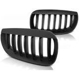 Grill geschikt voor BMW X3 E83 04-06 mat zwart