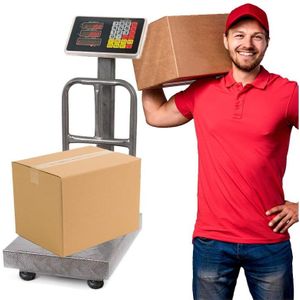 Pakketweegschaal - LCD display - max 150kg - verstelbaar
