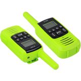 Groene walkietalkie - voor kinderen - 3km bereik