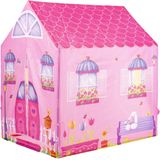 Speeltent Roze Huis 92x72x102 cm – Kindertent – Speelhuis