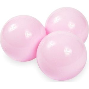 Ballenbak ballen licht roze (70mm) 100 stuks