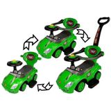 Kinder loopwagen 3-in-1 - 60 x 40 x 85 cm - groen