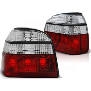 Achterlichten voor VW GOLF 3 09 91-08 97 ROOD HELDER