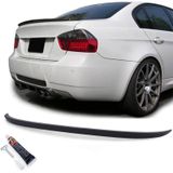 Spoiler - achterspoiler - voor BMW 3 serie-E90 / Sedan 2005-2011 - matte zwart