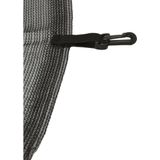Trampoline net - buitenrand - veiligheidsnet - zwart - 366 cm