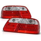 Achterlichten MERCEDES W210 95-03 02 ROOD HELDER LED