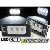 Kentekenverlichting LED BMW E90 / F30 / F32 / E39 / E60 / F10 / X3 / X5 / X6 LED CREE CLEAR