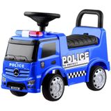 Loopauto - 1 jaar - Mercedes - 62x27,5x44 cm - politie - blauw