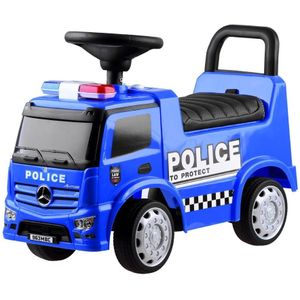 Loopauto - 1 jaar - Mercedes - 62x27,5x44 cm - politie - blauw