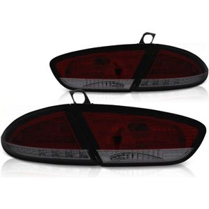 Achterlichten SEAT LEON 03 09-12 ROOD SMOKE LED