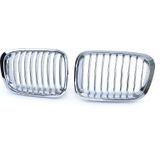 Grille - BMW 3 Serie E46 Sedan Touring - Sport rooster - CHROOM