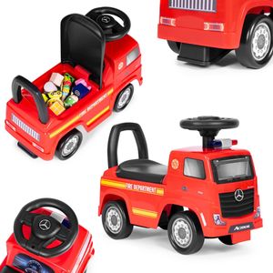 Loopauto brandweer mercedes - duwauto - brandweerwagen