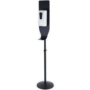Desinfectiezuil - handdesinfectiemachine - 1000 ml - zwart, wit