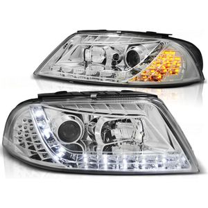 Koplampen met parkeerlicht voor VW PASSAT 3BG B5 FL 09 00-03 05 CHROOM