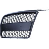 Honingraat grill - Audi A3 8P 05-08 - Badgeless - Mat zwart