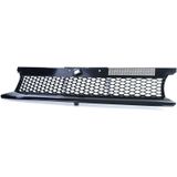 Grille - voorgrille - voor VW Golf 4, sedan/variant/cabrio 1997-2006 - zonder embleem - zwart glans/chroom