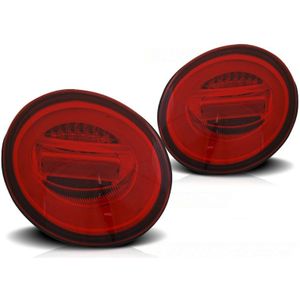 Achterlichten voor VW NEW BEETLE 10.98-05 - ROOD WIT