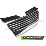 Grill voor VW PASSAT B6 05-10 CHROOM ZWART