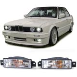 Knipperlicht voor BMW 3ER E30 - wit met parkeerlicht en gloeilampen
