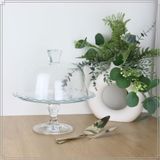 OTIX Taartplateau met Stolp - met Voet - 26cm - Glas