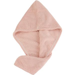 MARBEAUX Haarhanddoek Hair towel Hoofdhanddoek Microvezel Licht roze