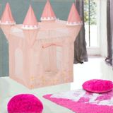 MISOU Kinder Speeltent Kasteel Meisjes Pop up Roze