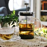 OTIX Cafetière French press Koffie en Theemaker Transparant 800 ml Glas