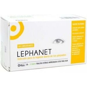 Lephanet Eyelid And Eyelash Hygiene 30+12 Wipes