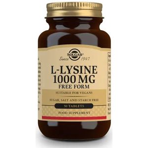 Solgar L-Lisina 1000mg 50 Tablets