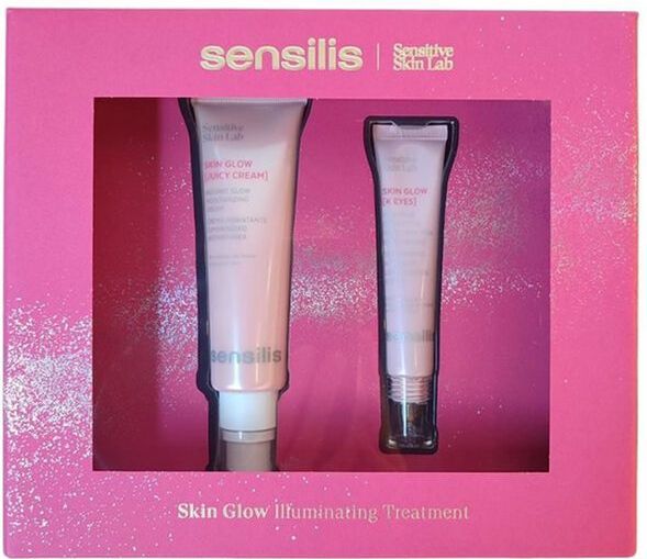 Sensilis Pack Skin Glow Juicy Creme 50ml + Skin Glow K Augen 15ml
