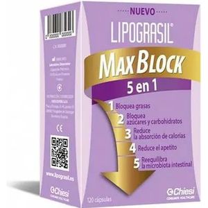 Lipograsil Max Block 5 in 1 120 Kapseln