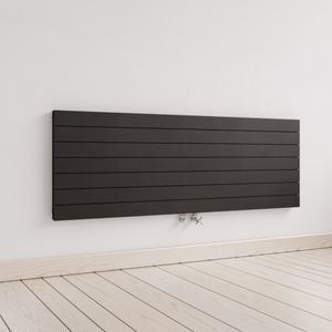 Instamat PANEEL TH20 Elektrische Radiator 50×127,2 cm Zwart 1200W Dubbele Uitvoering