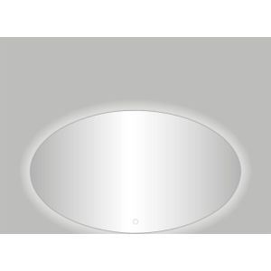 Best-Design Divo-80 ovale spiegel incl. led verlichting B=80 x H=60cm