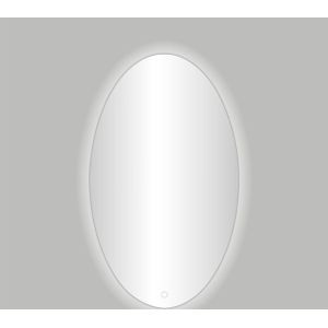 Best-Design Divo-60 ovale spiegel incl. led verlichting B=60 x H=80cm