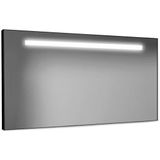 Looox Spiegel Black Line m.verlichting 140 x 60 cm