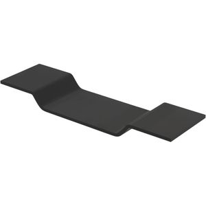 Creavit Aloni Solid Surface Badplank Mat Zwart 80×20×70 cm