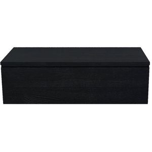 Arcqua Onderkast Living black oak 100x30 cm 1 lade