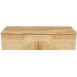 Arcqua Onderkast Living natural oak 120x30 cm 2 lades