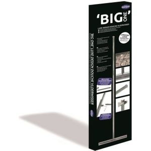 Big-One Luxe Design Douche Vloerwisser Incl.Safety Grip Chr / Rvs