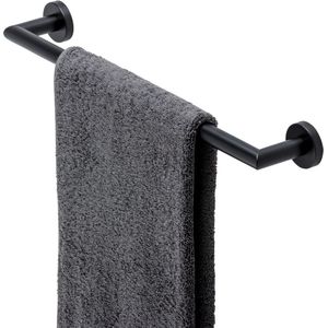 Geesa Nemox Handdoekrek 45 cm Zwart
