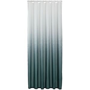 Sealskin Blend - Douchegordijn 180x200 cm - Polyester - Groen / Wit
