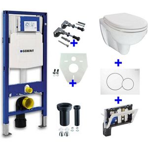 Geberit Up-320 + Toiletblokhouder + Trevi O.P. + Sigma 01 Wit