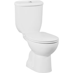 Creavit Sedef Staande Wc Onderpot Wit, Met Sproeier (Bidet), S-Trap